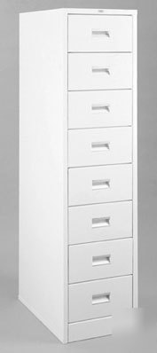 Hobart 8 drw prescription pharmacy cd or dvd cabinet