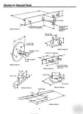 Howard rotovator manuals, gem, super gem, 300/350, 700
