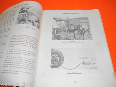 Mccormick farmall m mv tractor operator's manual ih