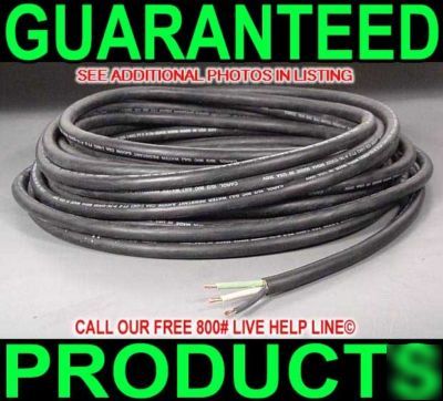 New carol 10/3 sjoow 10AWG 3-cond black ac power cable