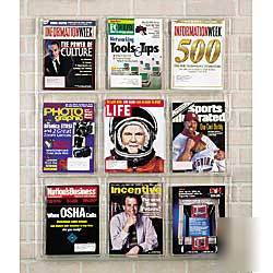 New wise reveal literature rack 21