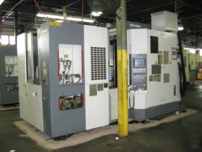 Okuma ma-400HA cnc horizontal machining center