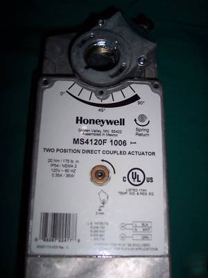 Honeywell actuator MS4120 direct coupled dual position