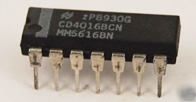 Ics chips: 10 pcs national CD4016BCN decade counter