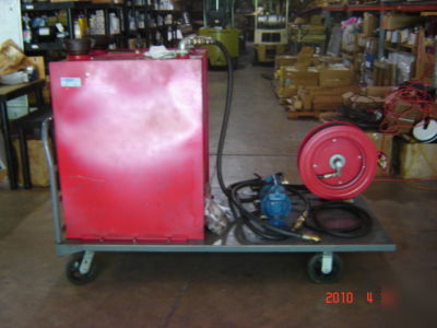 Industrial pumping equipment(pump,valve,hose,tank,cart 