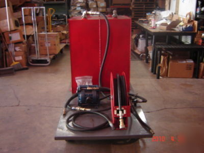 Industrial pumping equipment(pump,valve,hose,tank,cart 