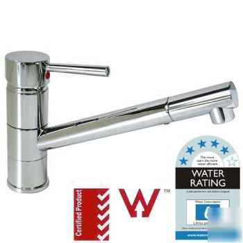 Milan kitchen flick mixer tap - swivel tip - orp $349