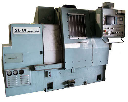 Mori seiki sl-1A cnc lathe with fanuc control