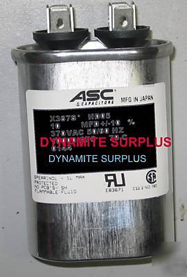 New 2 mfd x 440 vac oval run capacitor hvac-r 