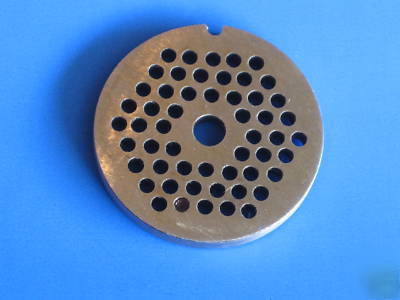 2-pak hobart intedge etc. meat grinder plates screens 