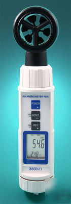 Anemometer humidity rh meter - sper scientific - 850021