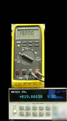 Fluke 87 dmm, nist-certified, guaranteed, 90-day warr
