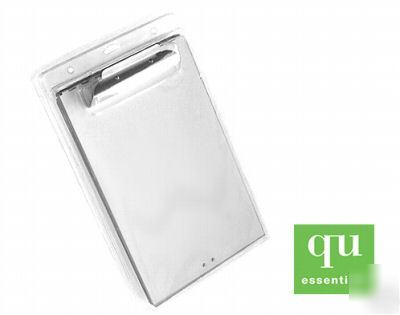 Heavy-duty aluminum clipboard with form holder