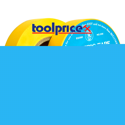 New 3/4 x 60 yellow adhesive electrical tape 10 pack