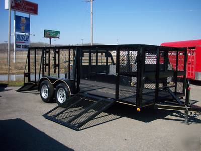 New 77 x 16 landscape trailer