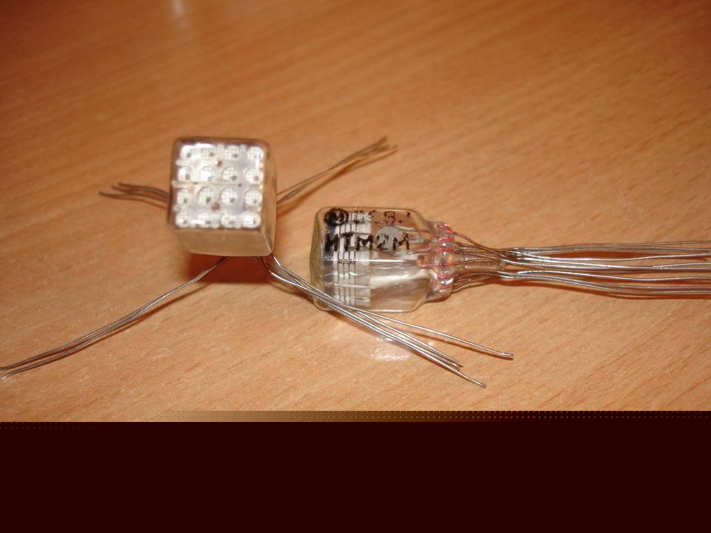 New multi collor nixie tubes ITM2M. 10 pcs > 