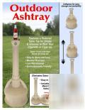 Outdoor cigar and cigarette receptacle 11