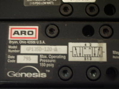 Pneumatic controls for solenoid valves & cylinders