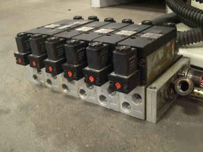 Pneumatic controls for solenoid valves & cylinders