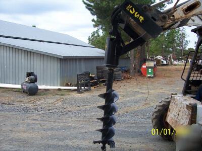 Skid steer auger w/ 9