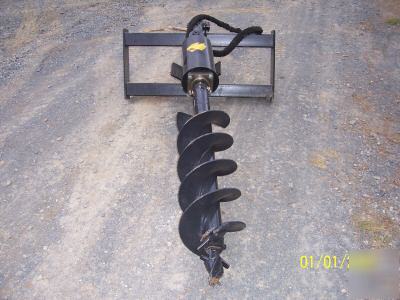 Skid steer auger w/ 9