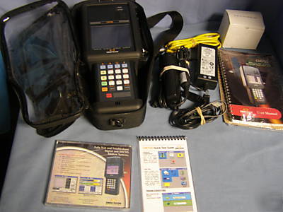 Sunrise telecom CM750 analog&digital slm network analyz