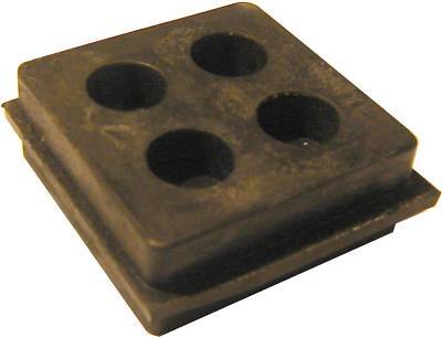 100 pck anti vibration pads 2X2X1 all rubber great deal