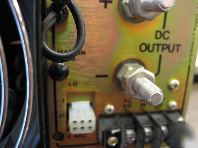 Acdc electronics 5V 200A power supply JF101A- w/manual