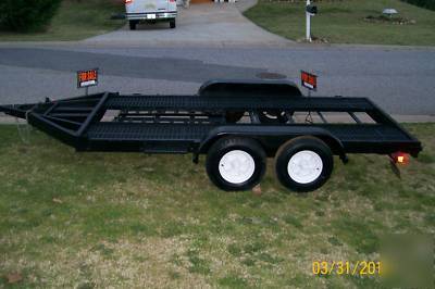 Heavy equipment & utility 18 long 6FT 5IN wide dob axle