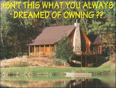 Log home builder & land development company