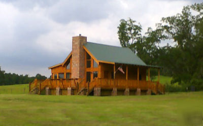Log home builder & land development company