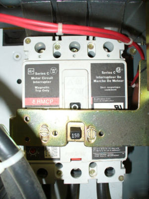 New bucket for mcc a-b size 4 starter 150A breaker 