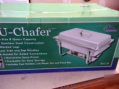 New update int'l scc-19 val-u-chafer 8 quart w/warranty
