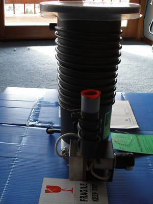 New varian m-4 diffusion pump, with parts unit