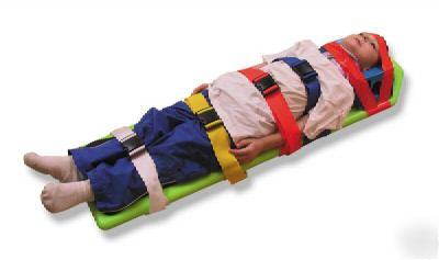 Pediatric spineboard ems backboard immobilization blem