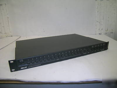 Pelco ^ MX4016MD multiplexer 16 ch duplex b/w genenx
