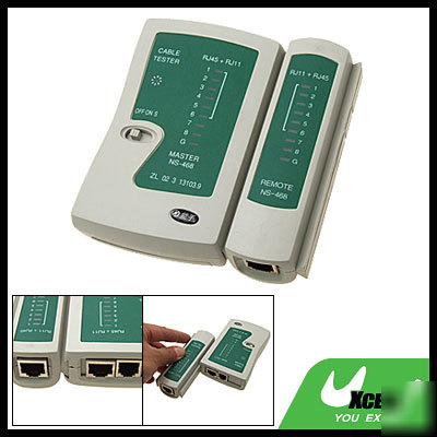 RJ45 RJ12 RJ11 lan cat 5 network telephone cable tester