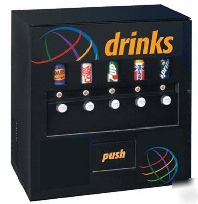 Soda machine can drink 5 selection can soda BV155