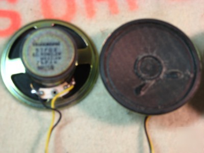 Speakers small, radio, replacement, testing, 4 lot