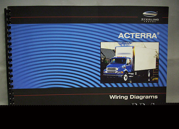 Sterling acterra truck wiring diagrams service manual 