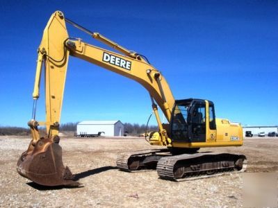 2004 john deere 230CLC excavator