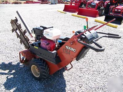 2006 ditch witch 1030 trencher - walk behind trencher