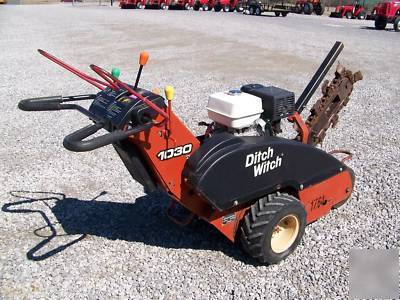 2006 ditch witch 1030 trencher - walk behind trencher