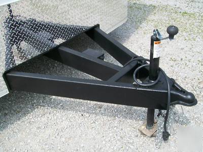 8.5X24 car hauler stealth intruder round top/front