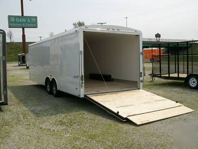 8.5X24 car hauler stealth intruder round top/front