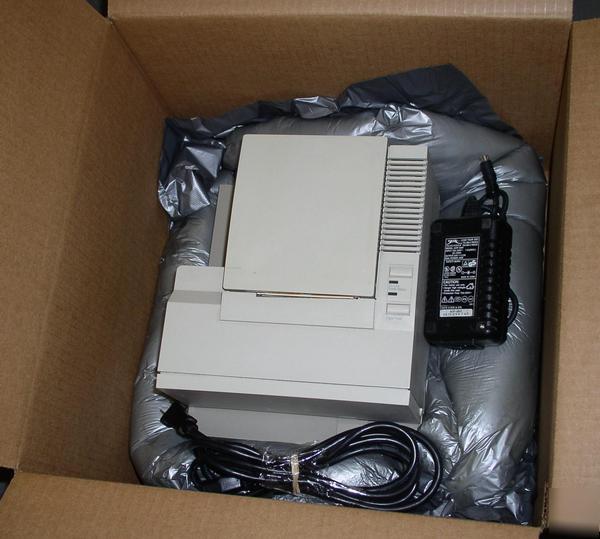 Axiohm A756-8205 thermal receipt printer & power supply