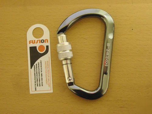 New 6 fusion industrial modified d carabiners key nose 