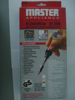 New master econoiron el-20K cordless soldering kit (K3)