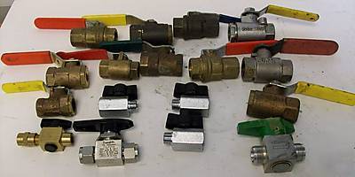 Nib lot of 61 valves co swagelok powell stockham apollo