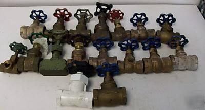 Nib lot of 61 valves co swagelok powell stockham apollo